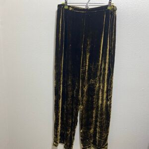 Kathleen Sommers Ladies Size X-Large Silk Blend Wide Leg Pants